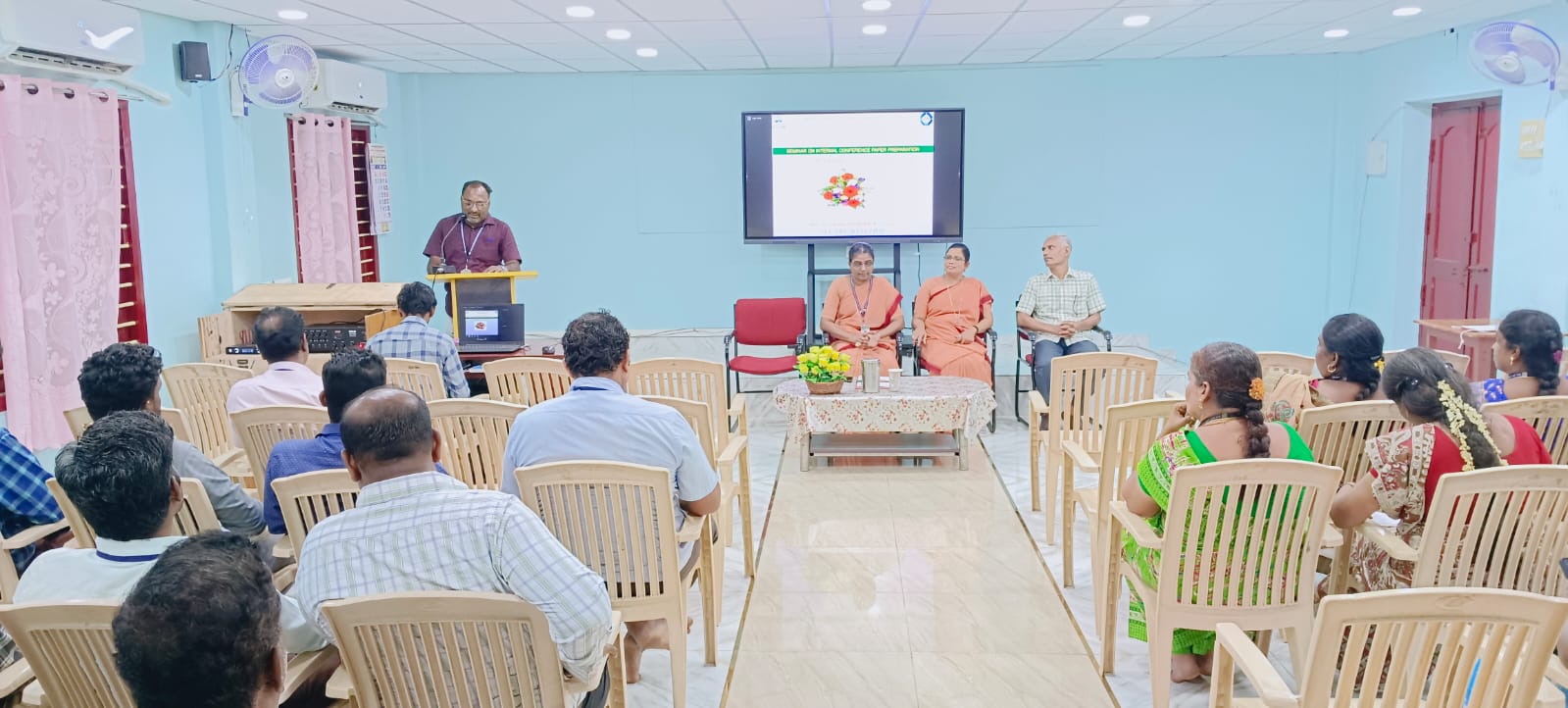 A seminar on “Internal Conference Paper Preparation”